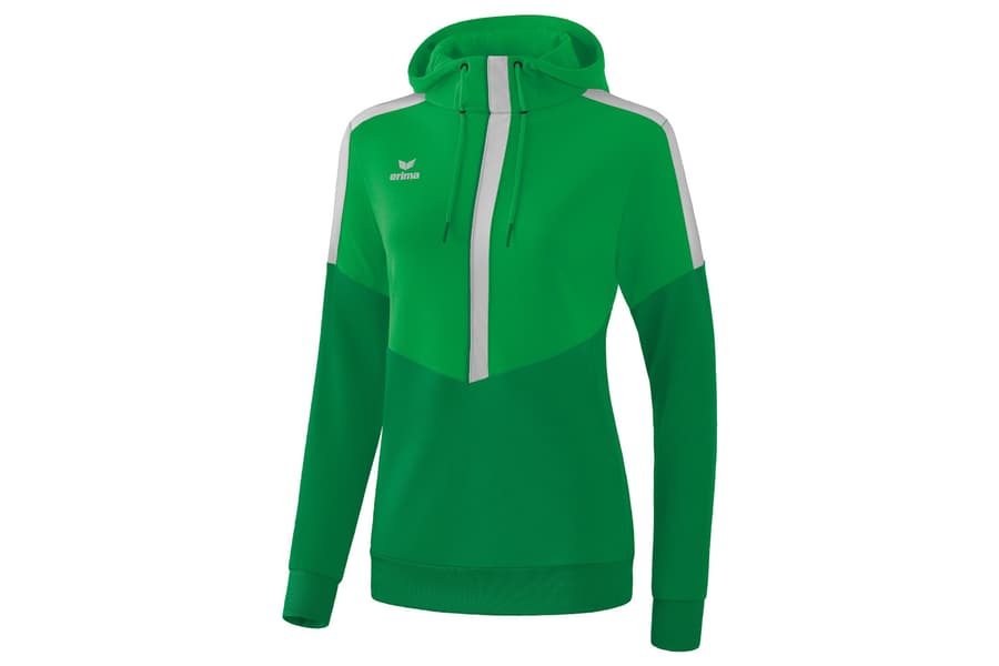 Damen Kapuzenpullover erima Squad, Gr. 36